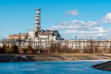 Image showing The Chernobyl Nuclear Power Plant at March, 2012