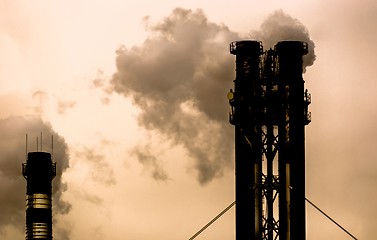 Image showing Industrial Chimney