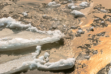 Image showing Water with ice