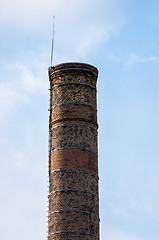 Image showing Big industrial chimney