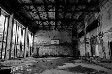 Image showing Abandoned room in chernobyl 2012