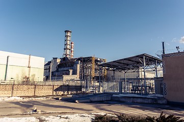 Image showing The Chernobyl Nuclear Power plant, 2012 March