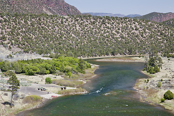 Image showing Green River at Little Hole, Utah