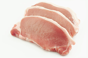 Image showing Pork loin steaks