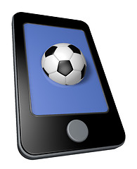 Image showing online soccer