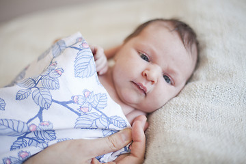Image showing Newborn baby
