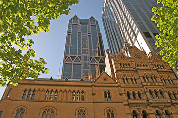 Image showing Old Melbourne. New Melbourne