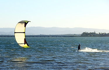 Image showing Kite Surfing