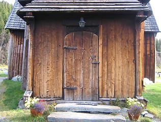 Image showing Church entrance