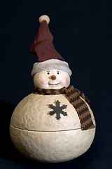 Image showing ceramic snow man