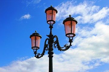 Image showing lantern in Venice