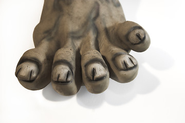 Image showing Big foot