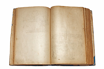 Image showing old open book