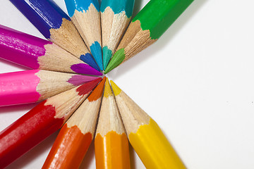 Image showing colored pencils