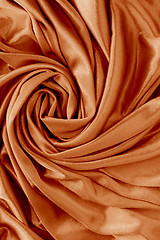 Image showing fabric folds