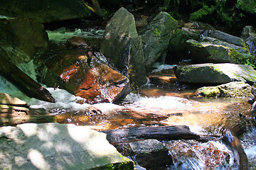 Image showing Water on the Rocks