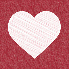 Image showing Red heart