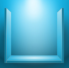 Image showing blue background