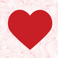 Image showing Red heart