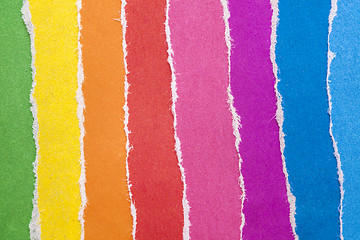 Image showing colored paper