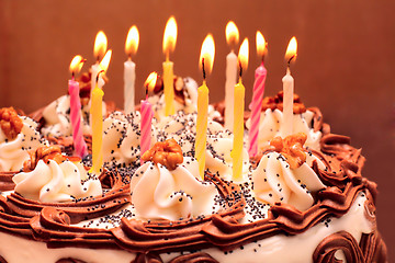 Image showing Birthday cake