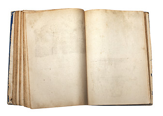 Image showing old open book