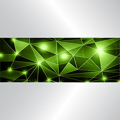 Image showing green stylish background