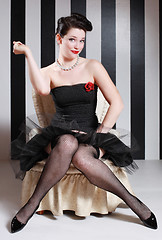 Image showing Pinup Style Vintage Sexy Image