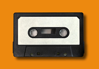 Image showing Retro Vintage Audio Cassette Tape