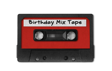 Image showing Retro Vintage Audio Cassette Tape