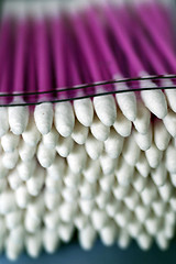 Image showing Packet of Cotton Swabs