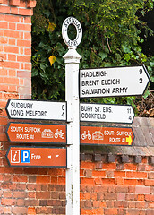 Image showing Road signs