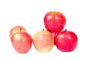 Image showing apples are red