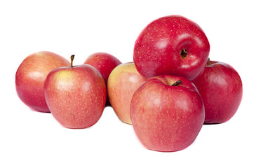 Image showing apples are red