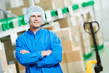 Image showing medical warehouse worker