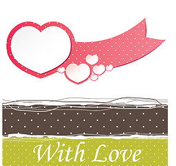 Image showing Valentine's  heart. vector illustration