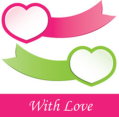 Image showing Valentine's  heart. vector illustration