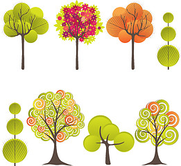 Image showing Abstract tree. Vector illustration