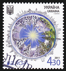 Image showing Ukrainian Postal Stamp