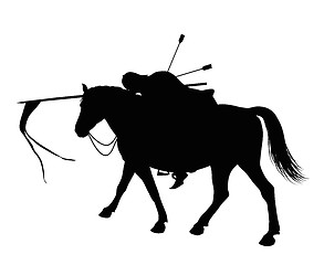Image showing Dead horseman