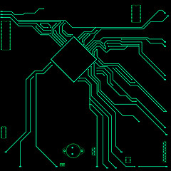 Image showing circuit board