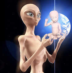 Image showing The Star Child Is Born 