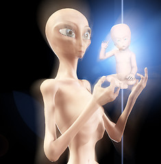 Image showing The Star Child Is Born 