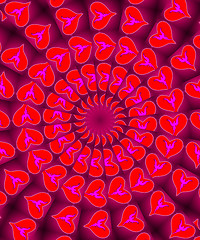 Image showing Angel Heart Pattern 