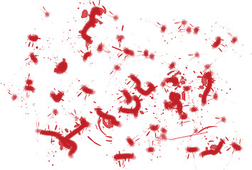 Image showing Blood Splats 