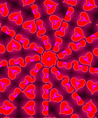 Image showing Angel Heart Pattern 