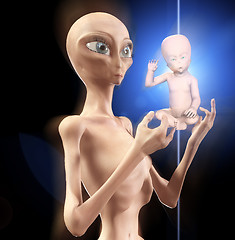 Image showing The Star Child Is Born 