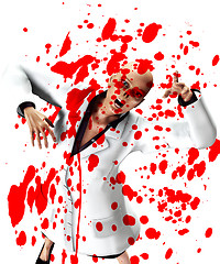 Image showing Bloody Zombie Nurse 