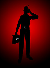 Image showing The Devil Businessman