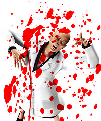 Image showing Bloody Zombie Nurse 